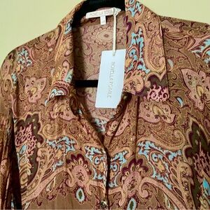 Novella Royale | Luna Shirt in Moroccan Sun, Sz M-L ♥ NWT
